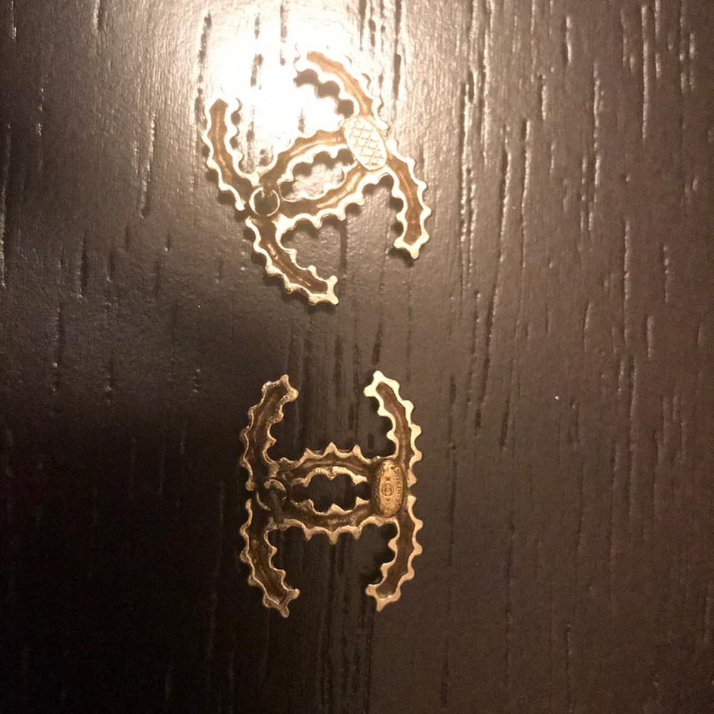 Chanel Authentic 14K Earrings